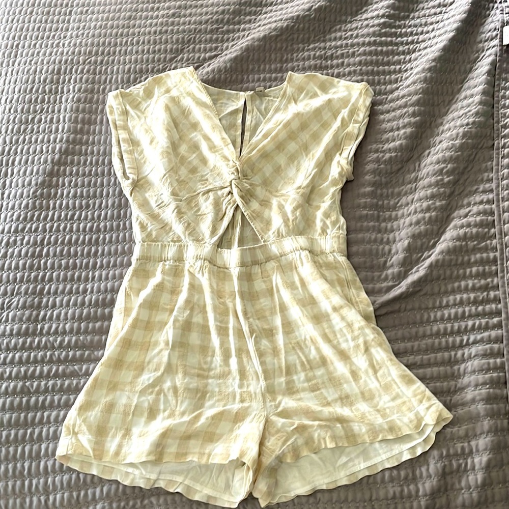 LOFT Beach Romper Coverup